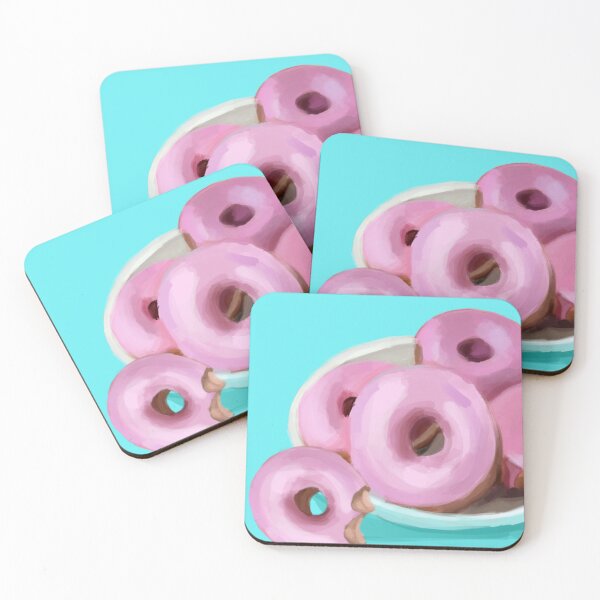 Item preview, Pink Doughnuts designed and sold by bleedingmoss.