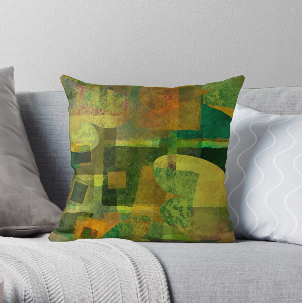 Dorado Verdiso and Butterfly Throw Pillow
