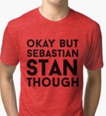 Sebastian Stan Tri-blend T-Shirt