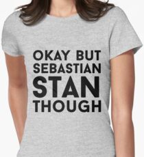 Sebastian Stan Women's Fitted T-Shirt
