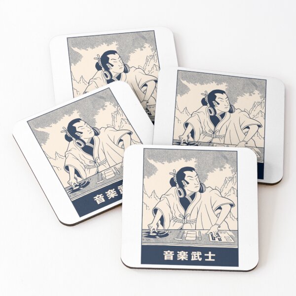 Item preview, Samurai DJ awesome japanese classical painting DJ designed and sold by SeidoYonezawa.
