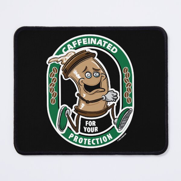 Item preview, Caffeinated for your Protection by eShirtLabs designed and sold by eShirtLabs.