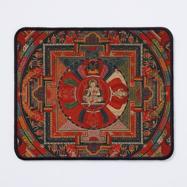 Item preview, Mandala 117 Amoghapasha The Unfailing Lasso Avalokiteshvara designed and sold by GuyBlank.
