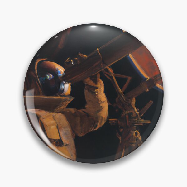 Aperçu de l'œuvre Astronomer - Cool Astronaut Astronomer créée et vendue par MythicModern.