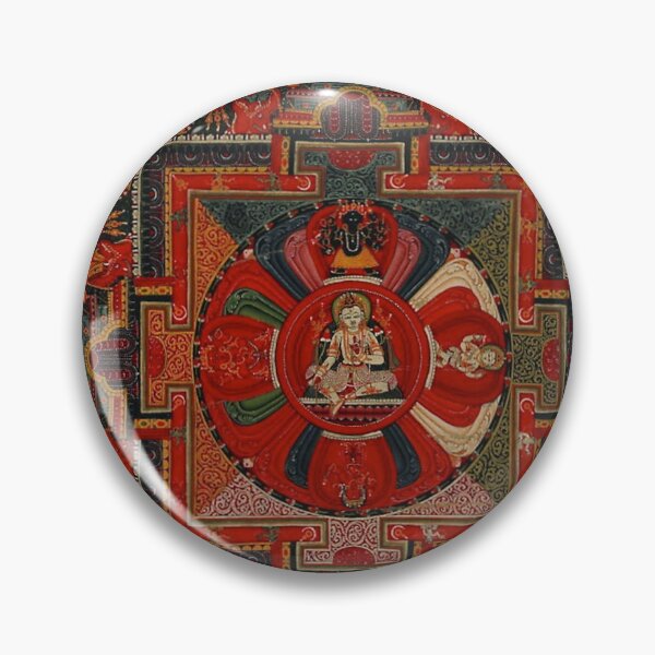 Item preview, Mandala 117 Amoghapasha The Unfailing Lasso Avalokiteshvara designed and sold by GuyBlank.