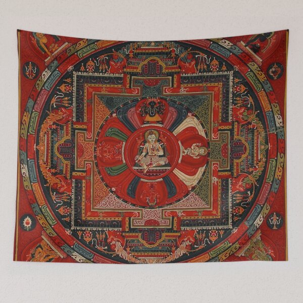 Item preview, Mandala 117 Amoghapasha The Unfailing Lasso Avalokiteshvara designed and sold by GuyBlank.