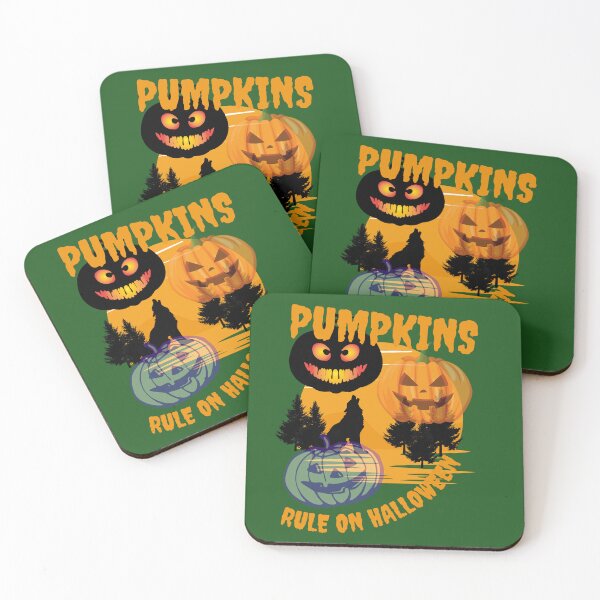 Item preview, Pumpkins rule on halloween designed and sold by rocklegends99.