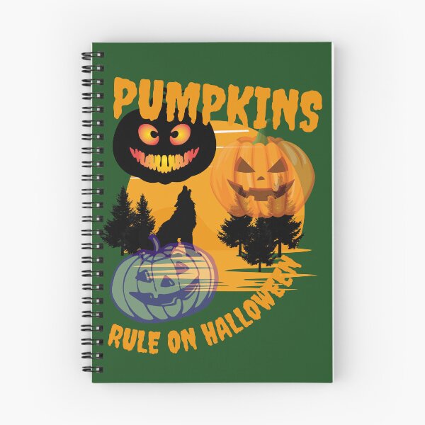 Item preview, Pumpkins rule on halloween designed and sold by rocklegends99.
