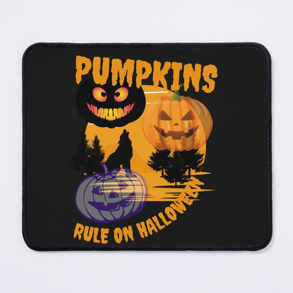 Item preview, Pumpkins rule on halloween designed and sold by rocklegends99.