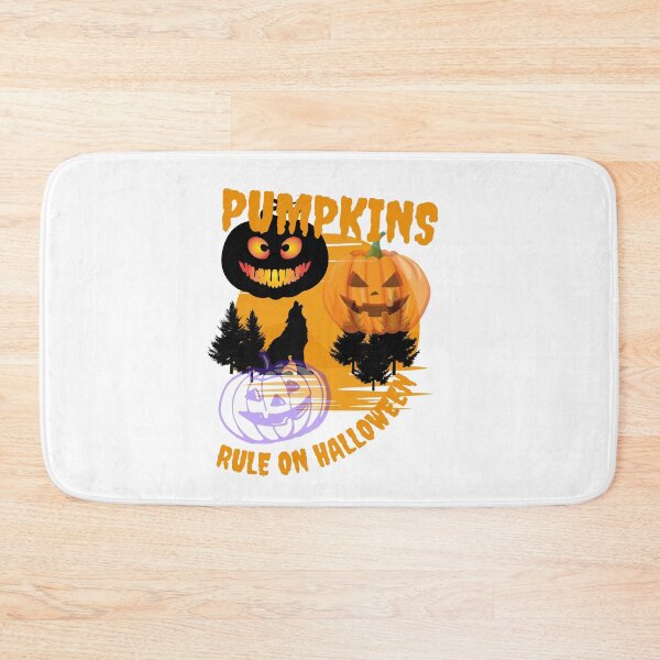 Item preview, Pumpkins rule on halloween designed and sold by rocklegends99.