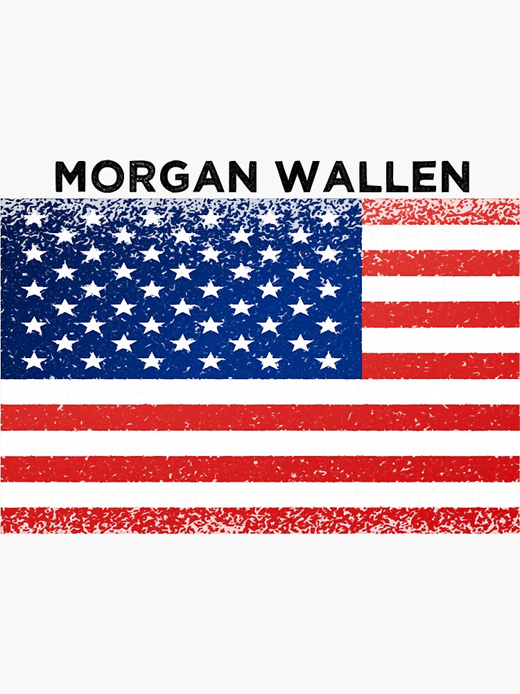 wallen flag" Sticker for Sale by HeikoaJekel Redbubble