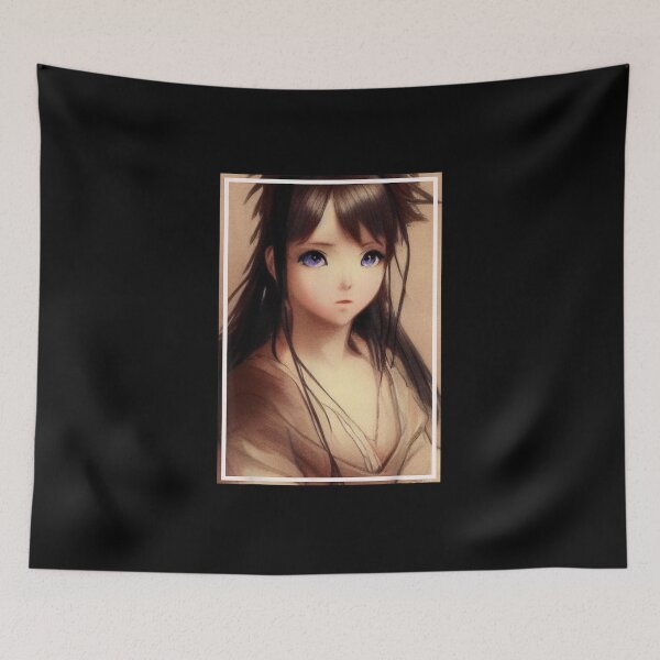 Aperçu de l'œuvre No36 - Peinture à l'huile Anime - Soft Girl EGirl Otaku Aesthetic créée et vendue par Axelhellquis.