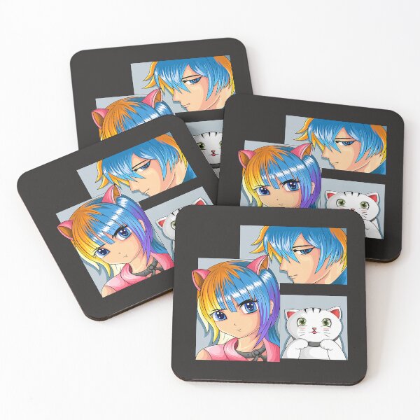 Item preview, Anime Girl Cat Otaku Anime Merch Kawaii Stuff  designed and sold by abidebqfohlz.