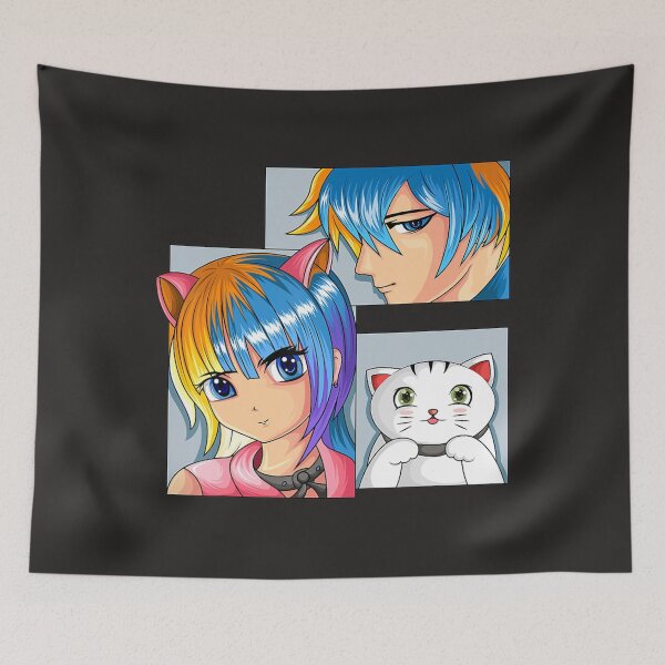Item preview, Anime Girl Cat Otaku Anime Merch Kawaii Stuff  designed and sold by abidebqfohlz.