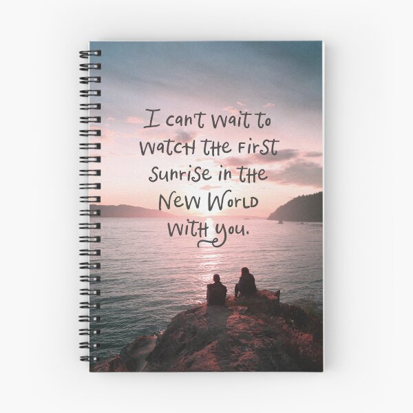 Item preview, I Can't Wait to Watch the First Sunrise in the New World With You. designed and sold by Paper Bee Gift Shop.