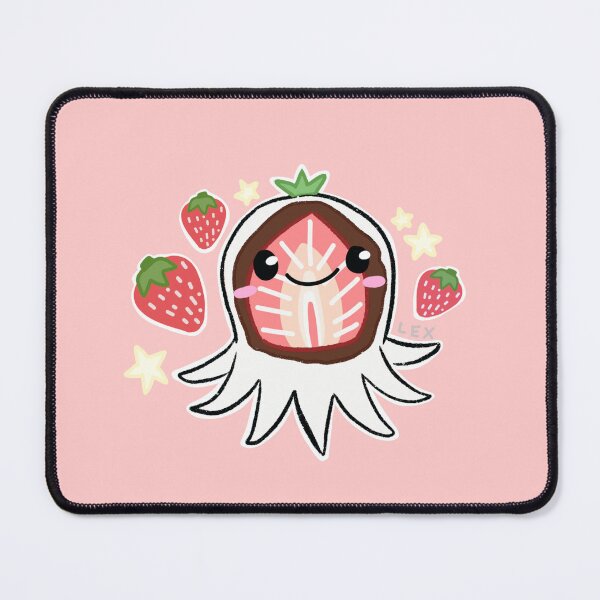 Item preview, Ichigo Daifuku Mochi Octopus designed and sold by ArtandOctopuses.