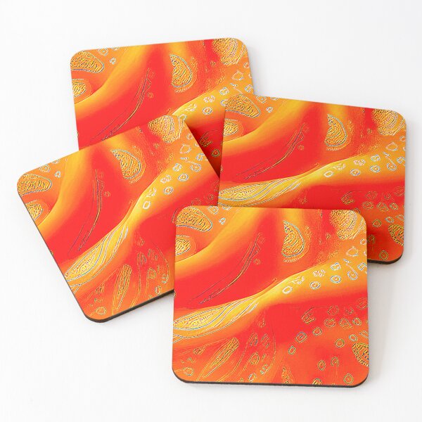 Item preview, Orange Cream Paisley 3 designed and sold by Kingcls.