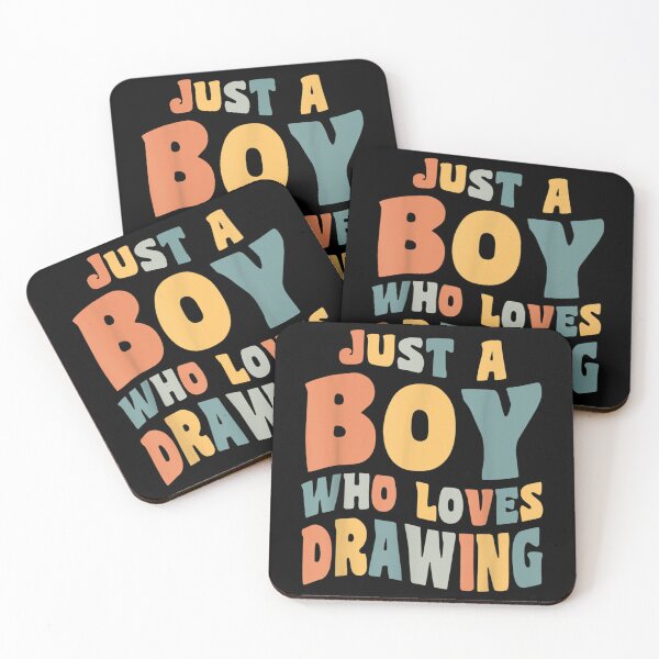 Item preview, Just A Boy Who Loves Drawing Apparel Draw Sketching Pencil designed and sold by Axelhellquis.