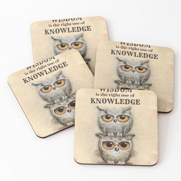 Item preview, Wisdom Meaning Owl Funny Classic designed and sold by HansHermannHero.
