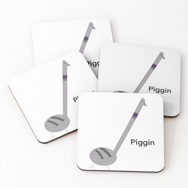 Item preview, Piggin designed and sold by Ferral Waffle's Stickers.