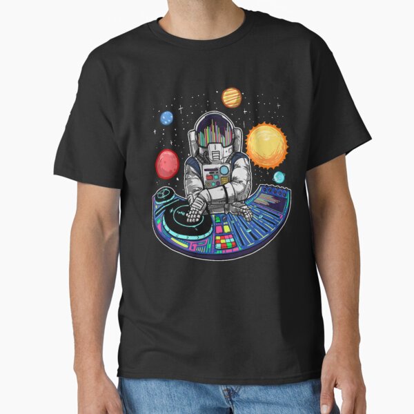 Item preview, Techno Music Lover Space EDM Astronaut DJ designed and sold by SeidoYonezawa.