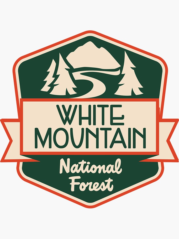 "White Mountain National Forest " Sticker for Sale by AnnaRusse Redbubble