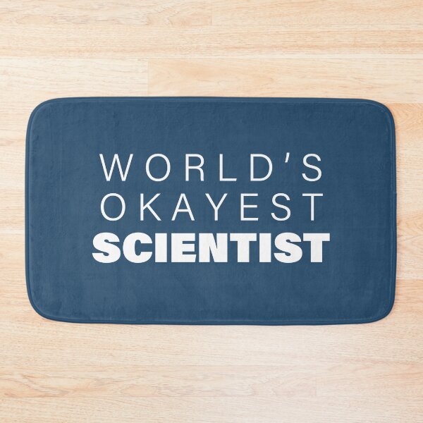 Item preview, World's okayest Scientist, Funny Scientist Gift, Occupation Gift | designed and sold by Boom-llqb.