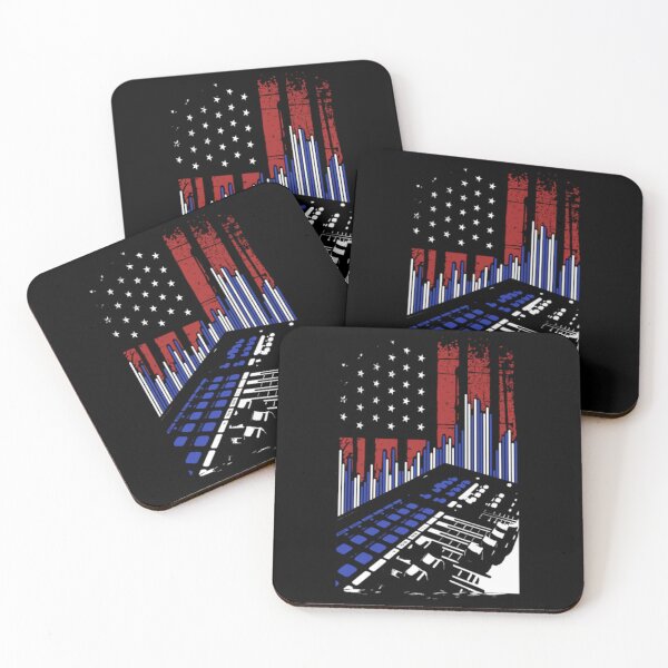 Item preview, USA Flag Patriotic DJ Music Producer designed and sold by SeidoYonezawa.