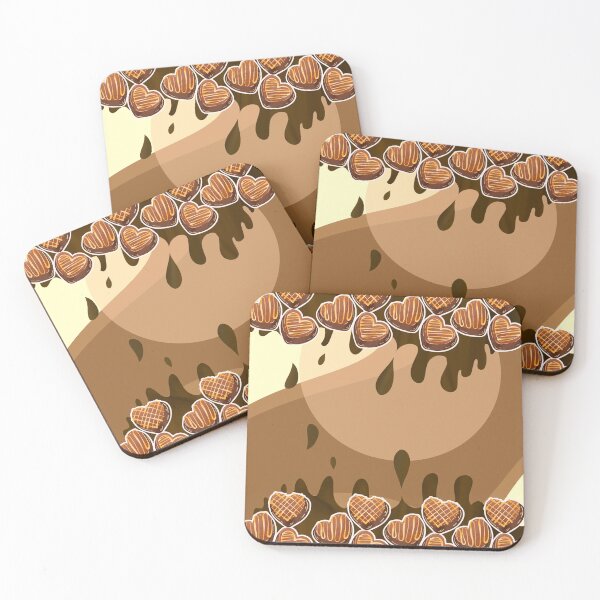 Item preview, Chocolate Hearts (Splatter) designed and sold by SimplyMe-Plus.