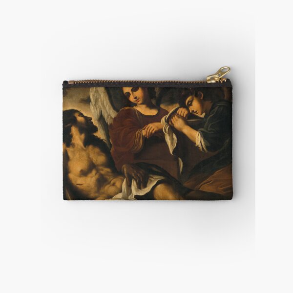 Item preview, The Dead Christ Mourned by Two Angels | Guercino | 1660 Renaissance Gospel Biblical Art designed and sold by CJET.