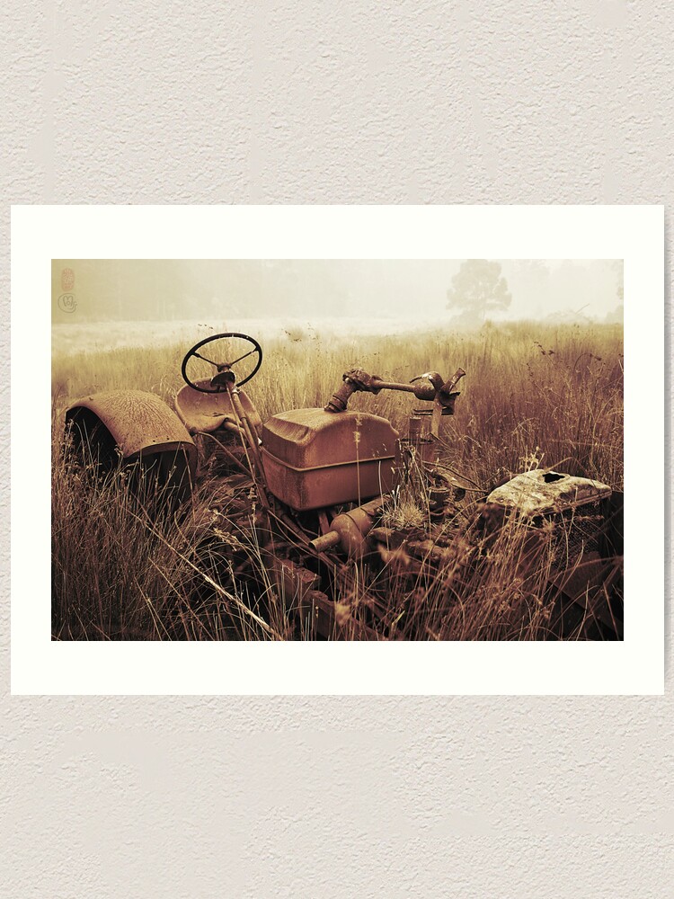 Alternate view of Smoke and Rust Art Print
