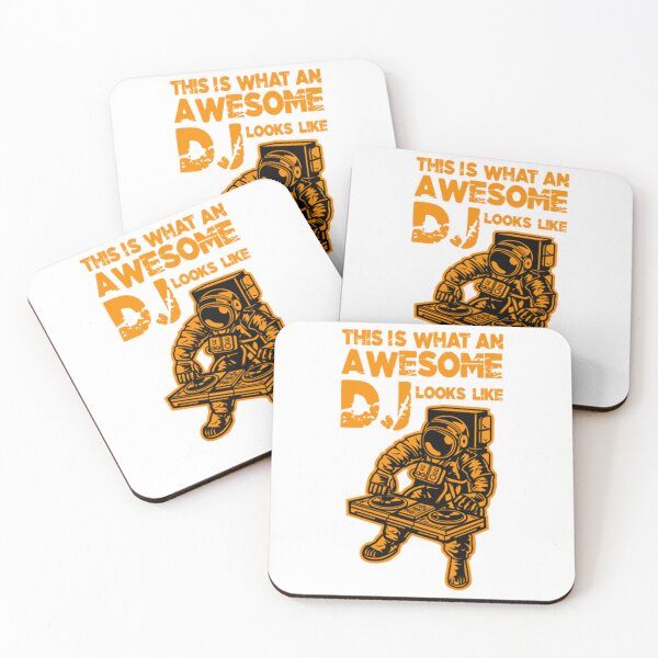 Item preview, Awesome Look Astronaut Disk Jockey Music  designed and sold by SeidoYonezawa.