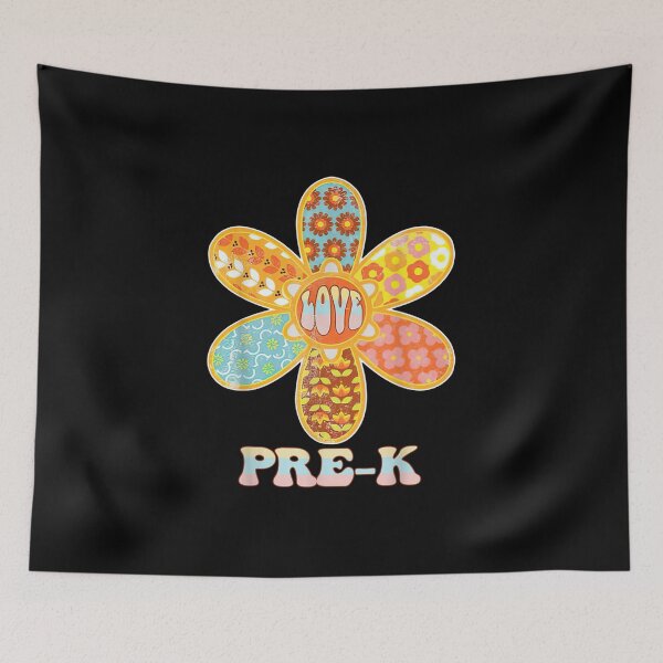 Item preview, FUN 1st Day Back To School Teacher Kid PRE-K RETRO DAISY designed and sold by Axelhellquis.