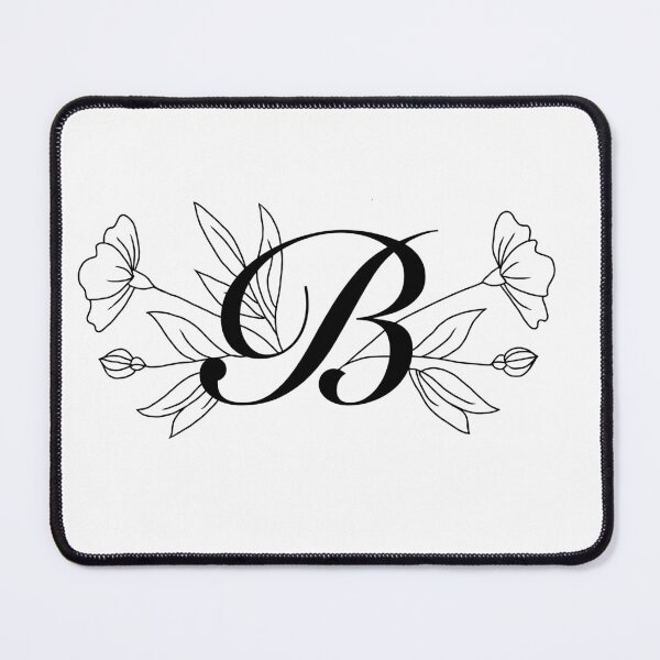 Item preview, Cursive Floral Letter B  designed and sold by Lauren Kenney.