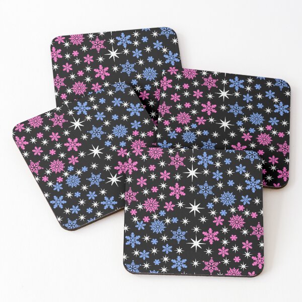 Item preview, night snowflakes  designed and sold by satya881.