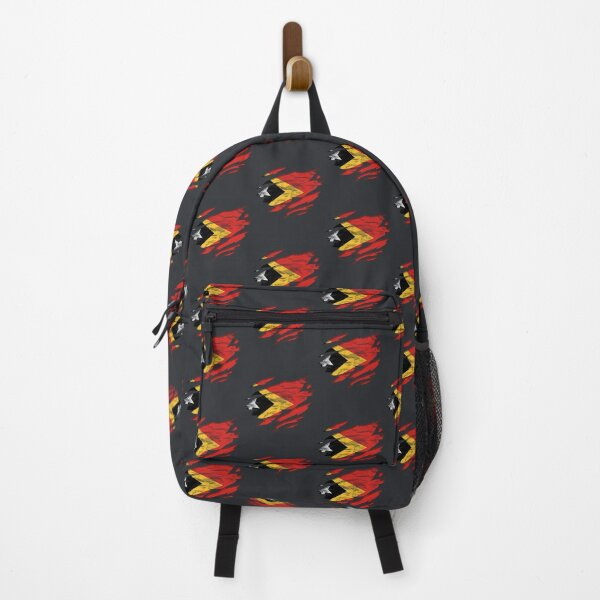 Item preview, Ripped Rip Open Timor-Leste Flag Palm designed and sold by rafaeltto.