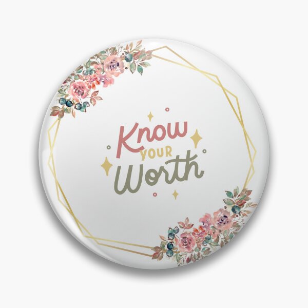 Item preview, Know Your Worth(Motivational Quotes) designed and sold by Jalib.