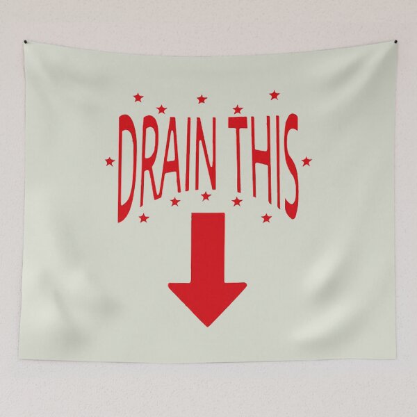 Item preview, Drain this red designed and sold by CameCollier.