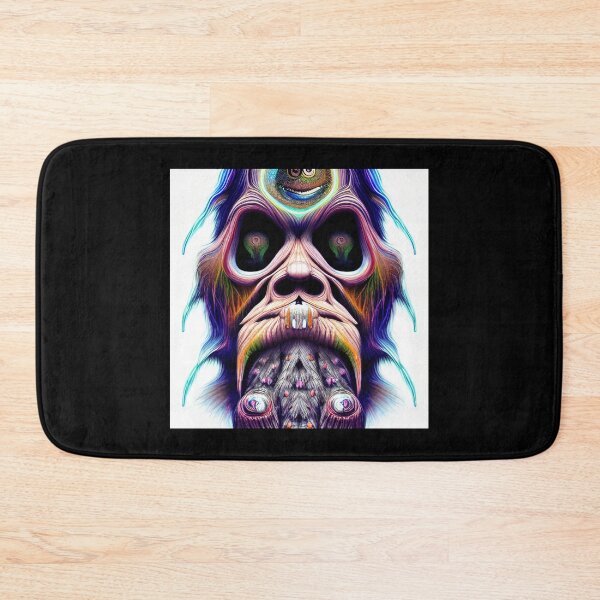 Item preview, Psychedelic Yeti ( Psychedelic Bigfoot ) Ape 13 designed and sold by DonutShirts.