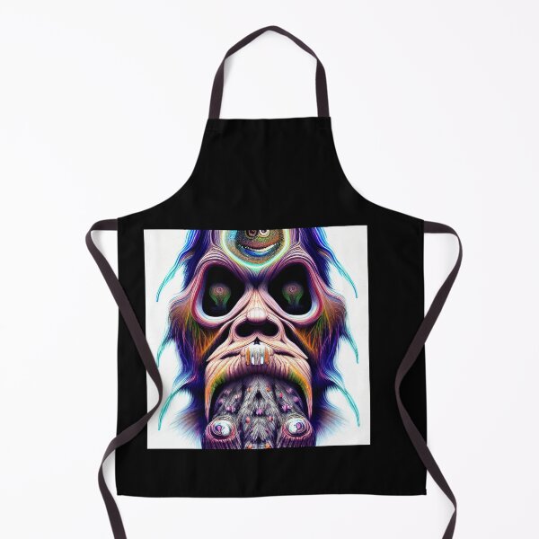 Item preview, Psychedelic Yeti ( Psychedelic Bigfoot ) Ape 13 designed and sold by DonutShirts.