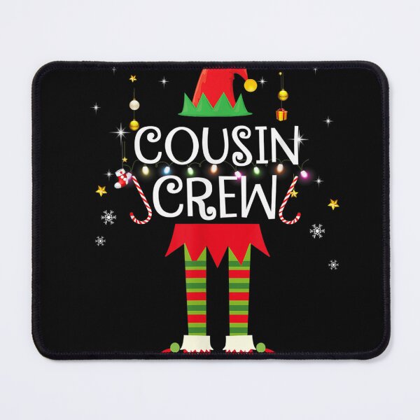 Item preview, Cousin Crew ELF Tshirt Gift Family Matching Christmas Ugly T-Shirt designed and sold by BuddeQuartz.