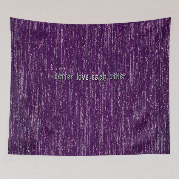 Item preview, Purple Rain - Better Love Each Other designed and sold by Gretchen Tiger.