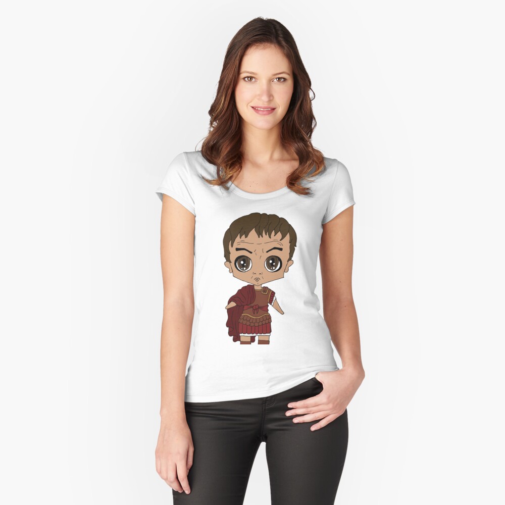 Item preview, Fitted Scoop T-Shirt designed and sold by thehistorygirl.