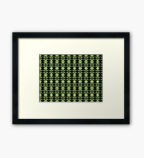 green Framed Print