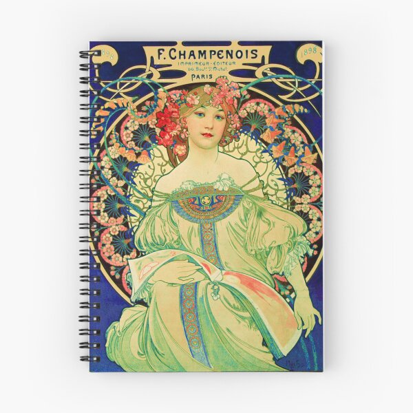 Item preview, F. Champenois Imprimeur-Editeur, by Alphonse Mucha designed and sold by Tamas Das.