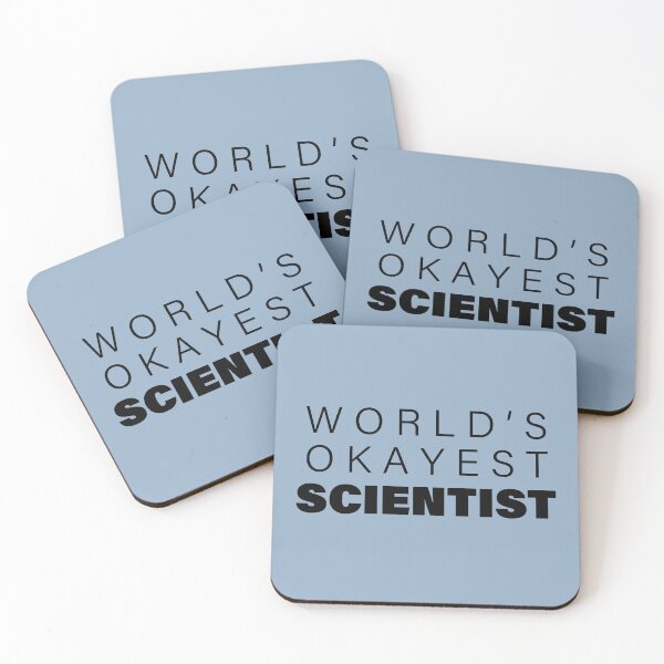 Item preview, World's okayest Scientist, Funny Scientist Gift, Occupation Gift | designed and sold by Boom-llqb.
