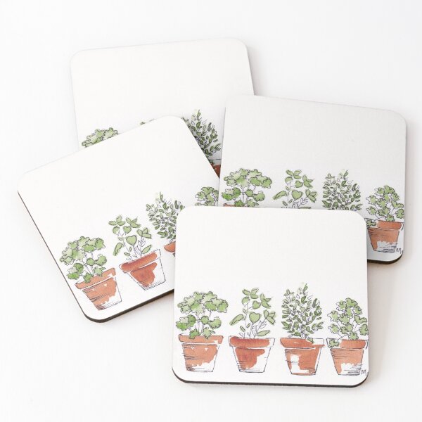 Item preview, Herbs in pots designed and sold by Maree Clarkson .