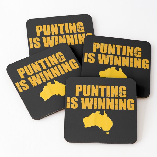 Item preview, punting is winning designed and sold by Jackwidforss.