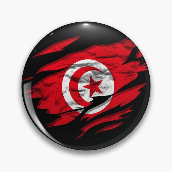 Item preview, Ripped Rip Open Tunisia Flag Palm designed and sold by rafaeltto.