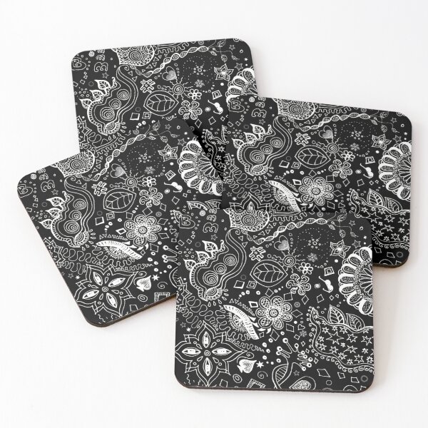 Item preview, Black and White Mandala  designed and sold by shantilovesart.